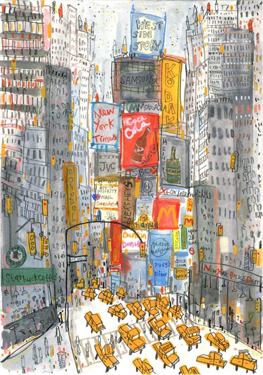Times Square / Clare Caulfield